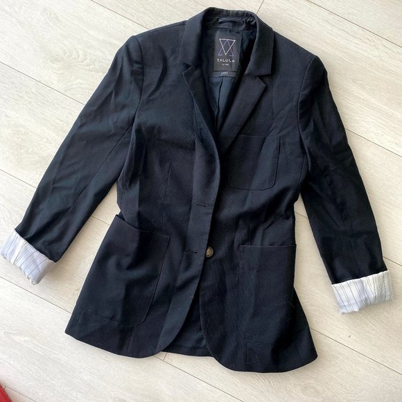 Talula Boyfriend Blazer Black - Picture 5 of 5
